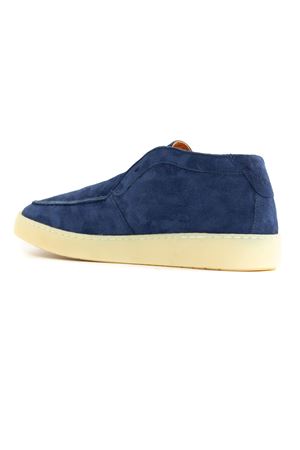 St. Bart Zenit blue suede ankle boot ANDREA VENTURA | STBARTZENITOLTREMARE